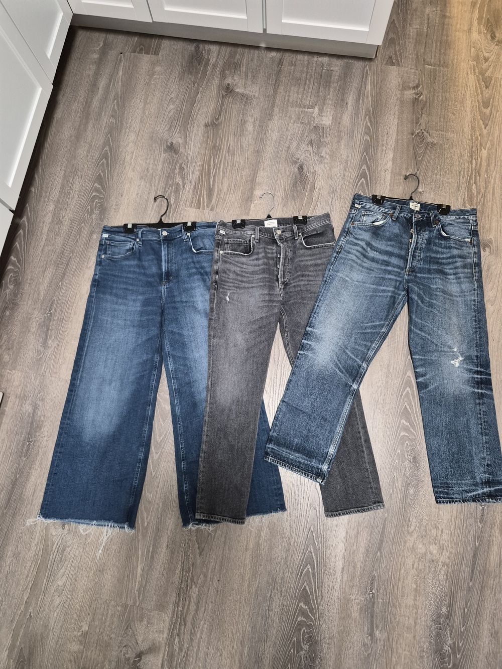 Citizens of Humanity Trio | Blue & Gray Cropped & Ankle Jeans | Size 29